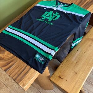 North Dakota Fighting Sioux Black Men's  Hockey Jersey